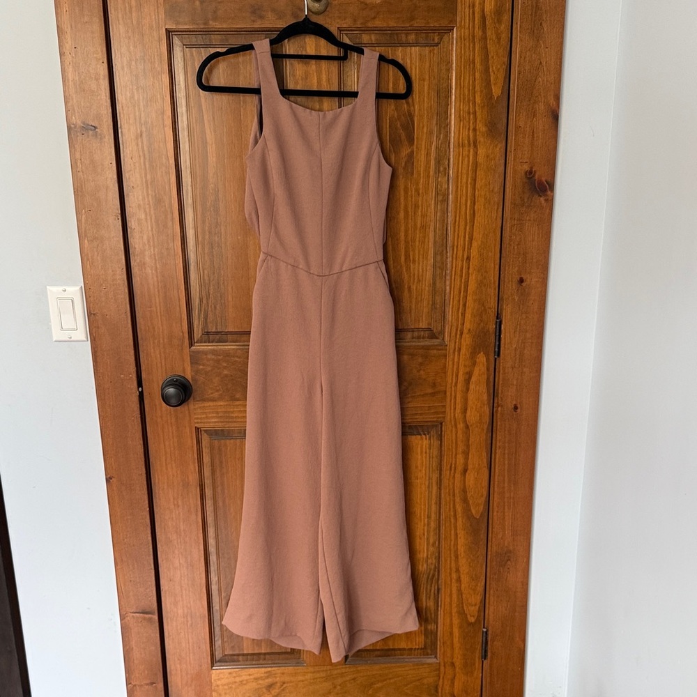 Wilfred Sleeveless Tan Dress